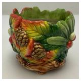 Vintage Fitz & Floyd Decorative Candle Holders 1 Has Candle