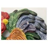 Vintage Fitz & Floyd Decorative Items Including Pheasant Candle Holder 8 1/4"And More