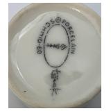 Misc. Vintage Miniature Collectibles Including Milk Glass, Blue & White And More