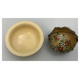 Misc. Vintage Miniature Collectibles Including Milk Glass, Blue & White And More