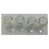 Misc. Vintage Miniature Collectibles Including Milk Glass, Blue & White And More