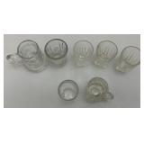 Misc. Vintage Miniature Collectibles Including Milk Glass, Blue & White And More