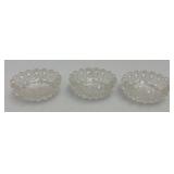 Misc. Vintage Miniature Collectibles Including Milk Glass, Blue & White And More