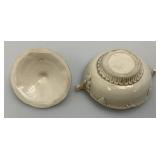 Misc. Vintage Miniature Collectibles Including Milk Glass, Blue & White And More