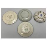 Misc. Vintage Miniature Collectibles Including Milk Glass, Blue & White And More