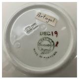 Misc. Vintage Miniature Collectibles Including Milk Glass, Blue & White And More