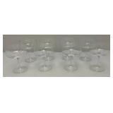 Vintage Ships Style Glass Decanter And Wine Glasses