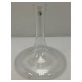 Vintage Ships Style Glass Decanter And Wine Glasses