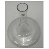 Vintage Ships Style Glass Decanter And Wine Glasses