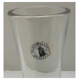 Vintage Ships Style Glass Decanter And Wine Glasses