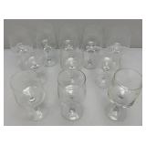Large Group Of Misc. Wine Glasses