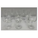 Large Group Of Misc. Wine Glasses