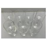 Large Group Of Misc. Wine Glasses