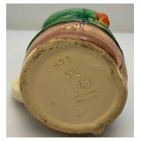 Vintage Green Soldier/Hunter Beer Stein Vintage Made In Western Germany 8 3/4" Tall .5L Eckhardt & Engler