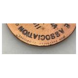 1911 Minnesota State Automobile Association At Helena Montana July 1911 Medal