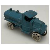 Vintage Arcade Style Castiron Gasoline Truck 2  1/4" x 5"