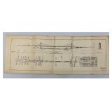 Vintage Hudson River Bridge New York Plans