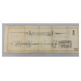 Vintage Hudson River Bridge New York Plans