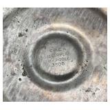 Mid-Century POOLE Brand Silverplated Ice Bucket 9" x 11 1/2"