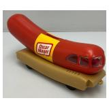 Vintage Plastic Oscar Mayer Wienermobile Bank 4 3/4" x 10"
