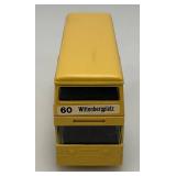 Vintage Miniature Die-Cast Vehicles Including Matchbox Super Kings Bus 4 3/4" And Gorgi Bus 6"