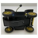 Misc. Vintage Toy Vehicles Including Diecast, Tin Litho Pull Lever Driven And Tonka Taxi