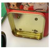 Misc. Vintage Tin Litho Car Tins And More