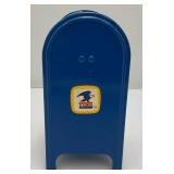Vintage U.S. Metal Mail Box Bank 3 5/8" x 3 3/4" x 7 3/8" (No Key)