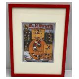 Misc. Framed Circus Prints & More 12 3/4" x 16 3/4"