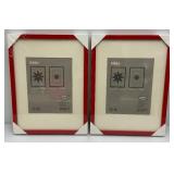 IKEA Brand 12 3/4" x 16 3/4" Red Picture Frames (Factory Sealed)