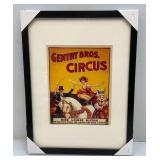 Misc. Framed Circus Prints & More 12 3/4" x 16 3/4"