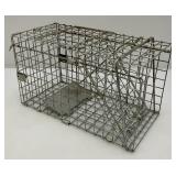 7 1/2" x 8 1/2" x 14" Metal live Trap (Some Light Rust present)