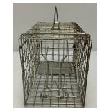 7 1/2" x 8 1/2" x 14" Metal live Trap (Some Light Rust present)