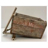 Vintage Gold Medal Beverages Crate/Wagon (Needs Work) And Misc. Other Vintage Items