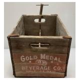 Vintage Gold Medal Beverages Crate/Wagon (Needs Work) And Misc. Other Vintage Items