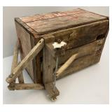 Vintage Gold Medal Beverages Crate/Wagon (Needs Work) And Misc. Other Vintage Items