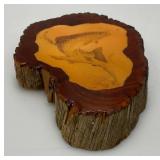 Misc. Vintage Wooden Items including Glass Candy/Cookie Jar And More