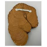 Misc. Vintage Wooden Items including Glass Candy/Cookie Jar And More