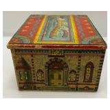 Antique REEDS New Cathedral Lithograph Building Blocks