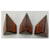 Antique REEDS New Cathedral Lithograph Building Blocks