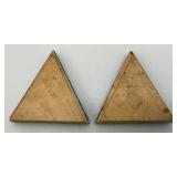 Antique REEDS New Cathedral Lithograph Building Blocks