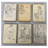 Group Of  Artist JAMES OTIS BURNLEY