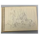 Group Of  Artist JAMES OTIS BURNLEY