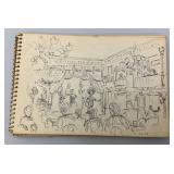 Group Of  Artist JAMES OTIS BURNLEY