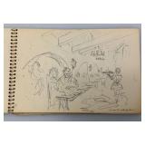 Group Of  Artist JAMES OTIS BURNLEY