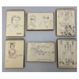 Group Of  Artist JAMES OTIS BURNLEY