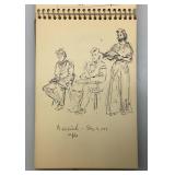 Group Of  Artist JAMES OTIS BURNLEY