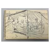 Group Of  Artist JAMES OTIS BURNLEY