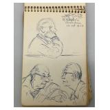 Group Of  Artist JAMES OTIS BURNLEY