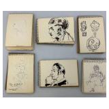 Group Of  Artist JAMES OTIS BURNLEY